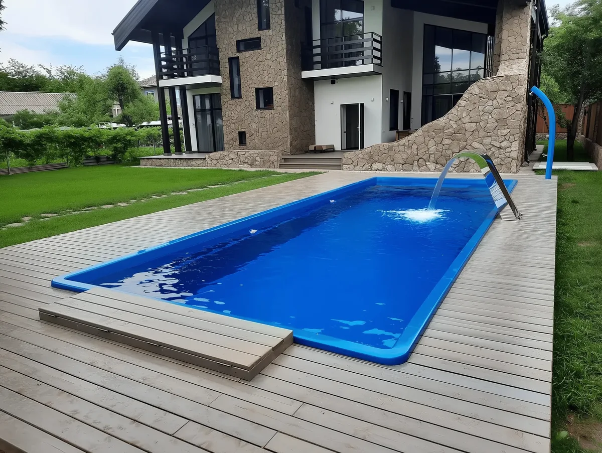 Композитный бассейн Laguna 9 — вид сверху в Шахтах