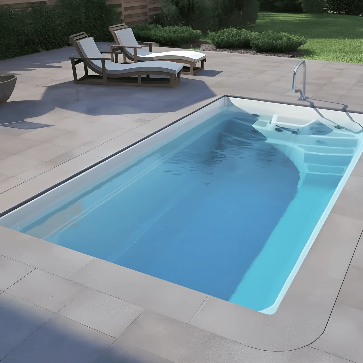 Композитный бассейн Laguna 5 — вид сверху в Шахтах