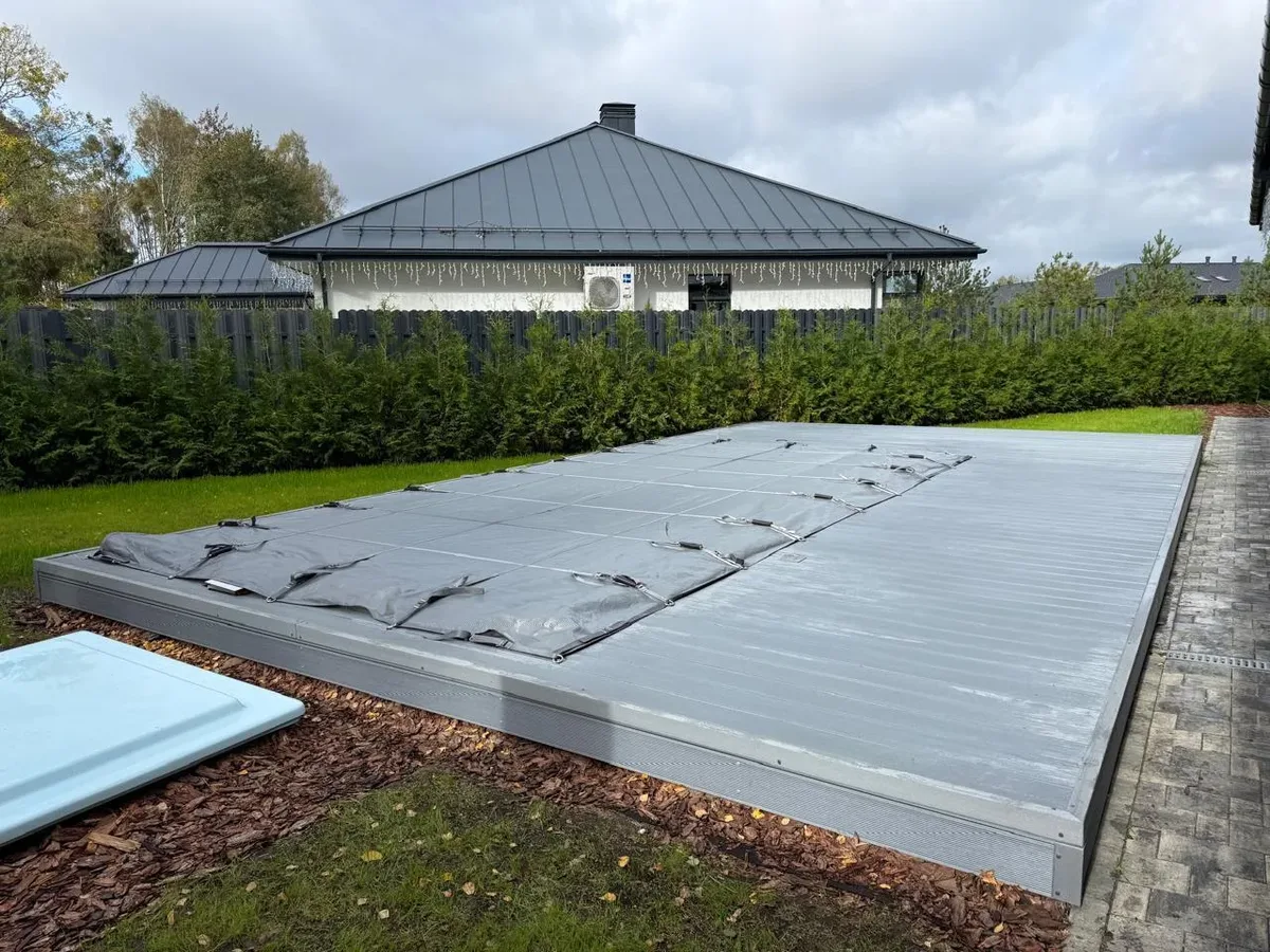 Покрывало Laguna Cover Mesh — установка в Шахтах