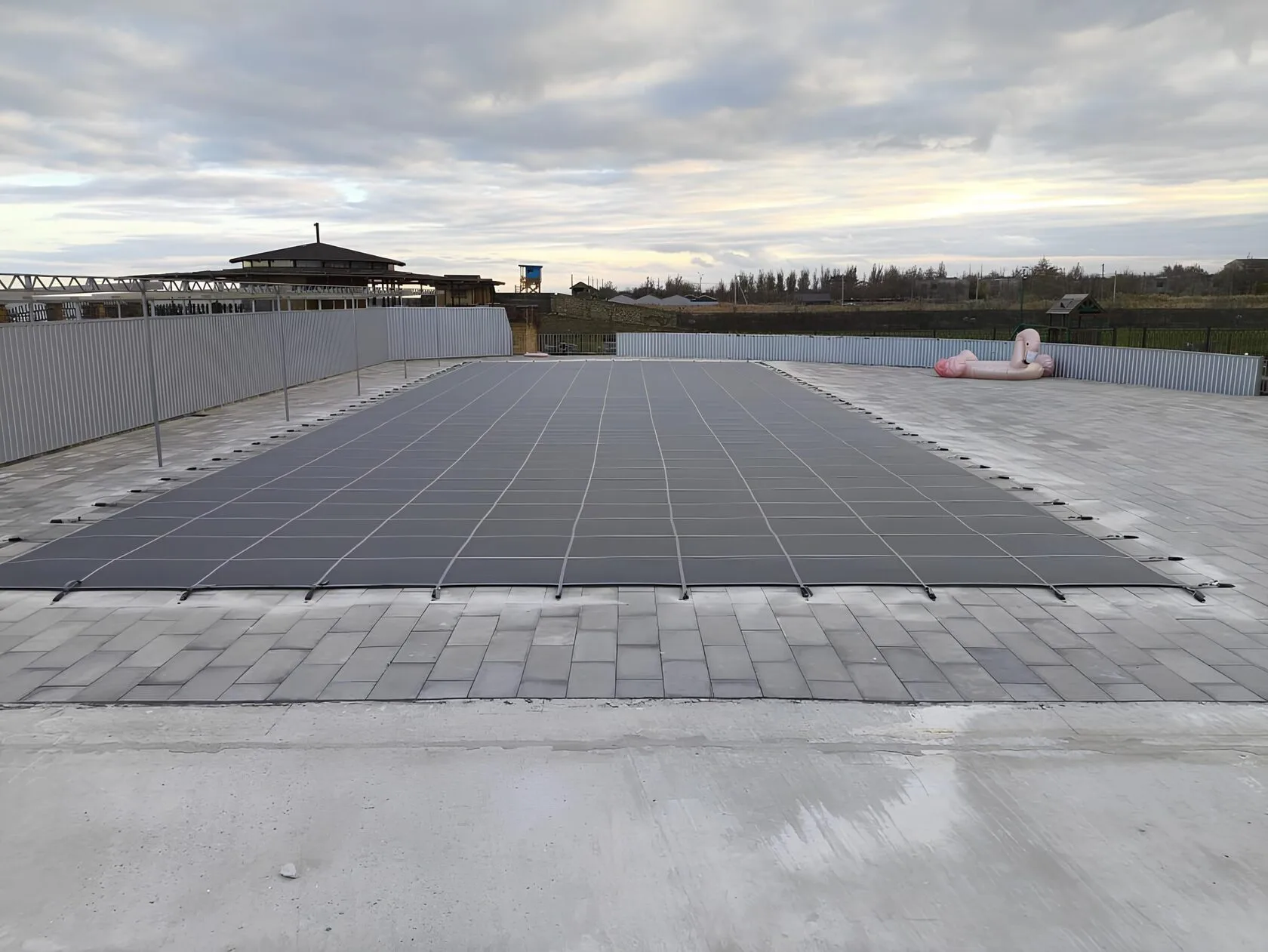 Защитное покрывало для бассейна в Шахтах