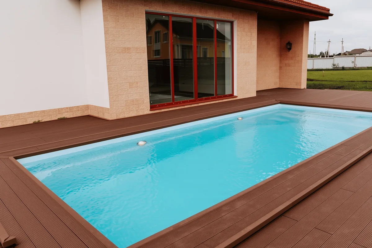 Композитный бассейн Laguna 8 — вид сверху в Шахтах